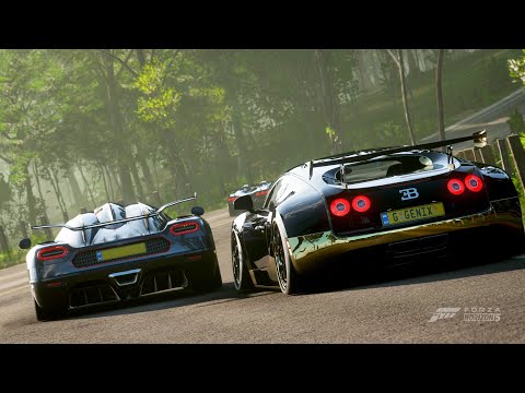 Forza Horizon 5 | Turbo Charged Bugatti Veyron - Goliath Race #gaming #car #racing