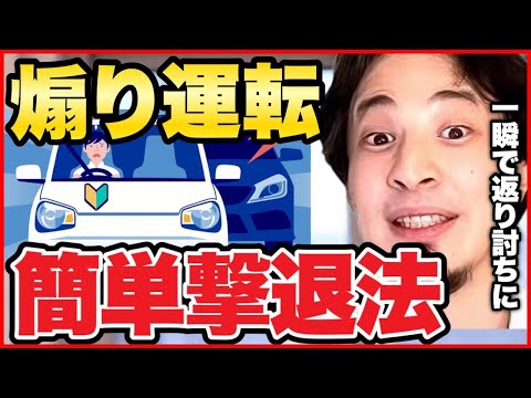 【ひろゆき】煽り運転を返り討ちに！煽り運転の対処法と事故の際にお金を巻き上げる方法について語るひろゆき。【ひろゆき/切り抜き/論破/運転】＃ひろゆき＃ひろゆき切り抜き