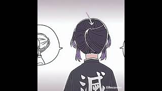 Shinobu Kocho Hairstyle Tutorial #demonslayer#kochoshinobu#fypシ゚viral