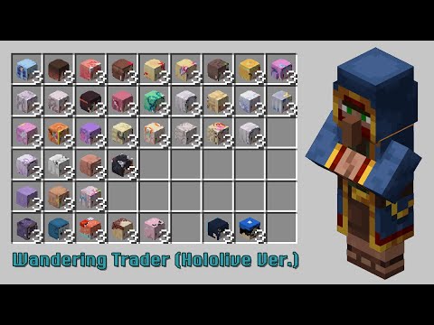 [DATAPACK] Wandering Trader Trades Hololive Member's Head