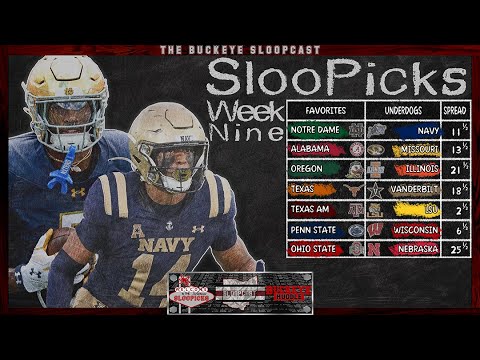 SlooPicks | Week Nine