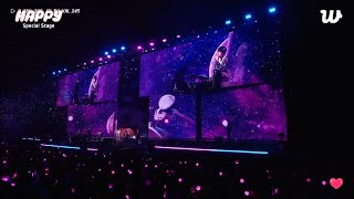 Jin "HAPPY" special stage 241116: Super Tuna + Moon + The astronaut.