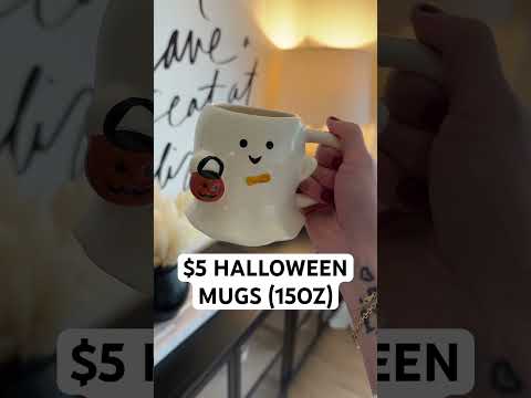 Target Halloween Mugs— only $5! 🎃 #target #targethaul #targetfinds #targethalloween