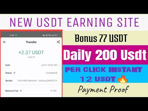 New USDT Earning Site 2023 | 72USDT | Sign Up Bonus | Online Earning Sites 2023 | Usdt Mining