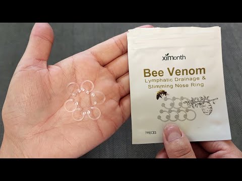 Bee Venom Nose Ring Unboxing and Review - Does It Really Work??