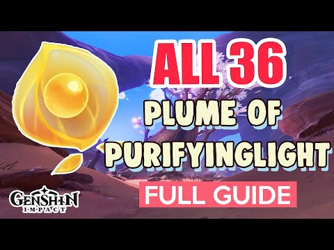 How to: Get ALL Plume of Purifying Light Locations FULL GUIDE | Genshin Impact Sumeru