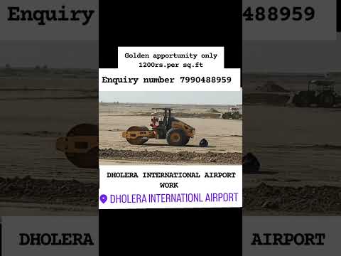 DHOLERA INTERNATIONAL AIRPORT WORK