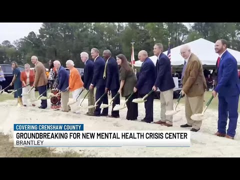 Groundbreaking held for new mental health crisis center