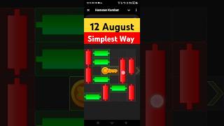 Hamster Kombat mini game today 12 August daily Cipher combo minigame update #hamsterkombat #minigame