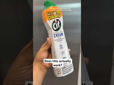 Does this VIRAL cleaner actually work? 😱#cleantok #cleaningtips #airbnbcleaning #cleaninghacks