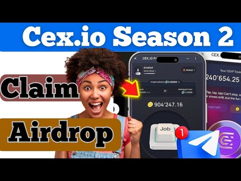 Cex.io Season 2 Airdrop Claim | Boast your CEXP points and earn Airdrop | Cex Airdrop Listing