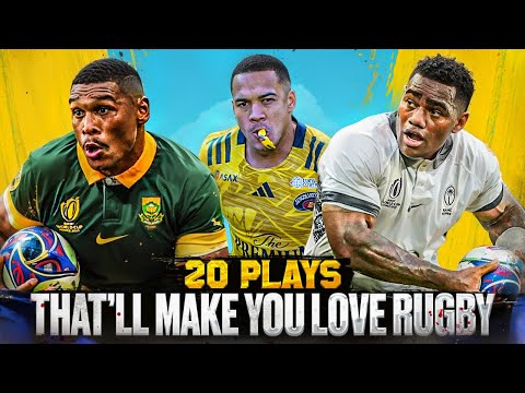 Brutal, Skilful & Insane Rugby Plays - Top 20 Greatest Rugby Moments