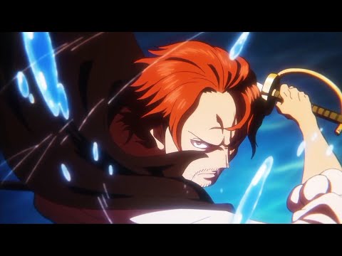 Shanks Defeats Kid Divine Departure - One piece Ep 1112