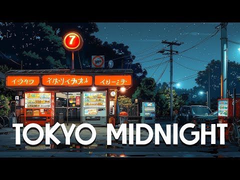 80's Lofi City🔥Tokyo Midnight 🌃 Lo fi Beats To Sleep, Relax  [lofi hiphop mix]