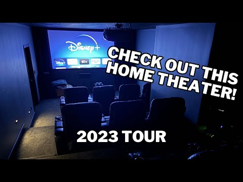 Take a Tour of My Ultimate Home Theater Setup! 2023