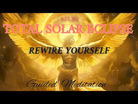 Total Solar Eclipse Healing Guided Meditation (8th April 2024) - Rewiring with Archangel Gabriel