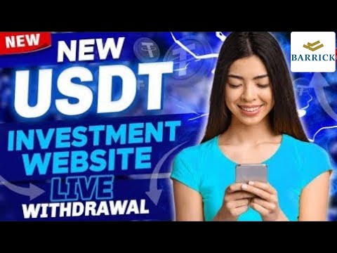 Barrick Investment Earning App 2024//Live withdraw Proof video//Make Money Online at Home 🏡