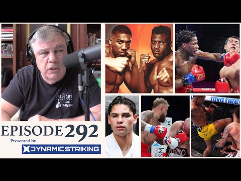 Ngannou vs Joshua Preview | Ryan Garcia Issues | Jake Paul TKO | Ford stops Kholmatov | UFC Fights