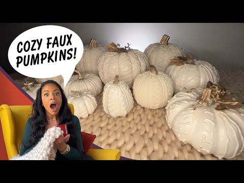 Cozy Faux Pumpkins with Lauren Makk