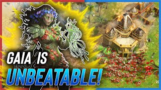 Gaia is UNBEATABLE in Age of Mythology Retold!