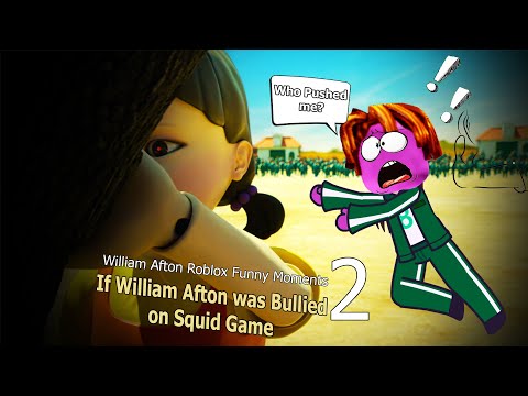 William Afton on Roblox Squid Game // funny moment 2