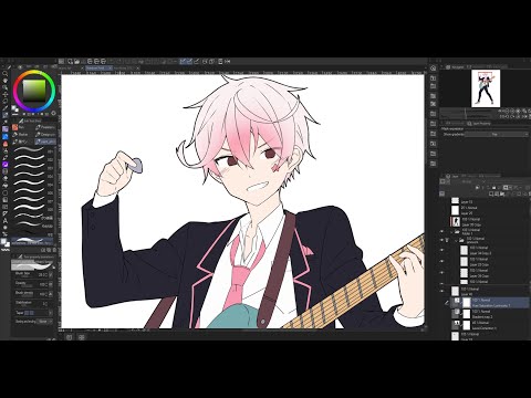 【DRAWING】 Working on HYPE×S art!