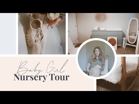 BABY GIRL NURSERY TOUR - Collaboration with MAPIFUL!!