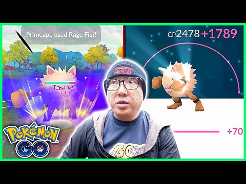 Primeape is Unbelievably Strong in the Go Battle Ultra League in Pokemon GO