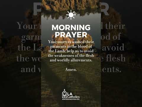 October 19th Morning Prayer #shorts