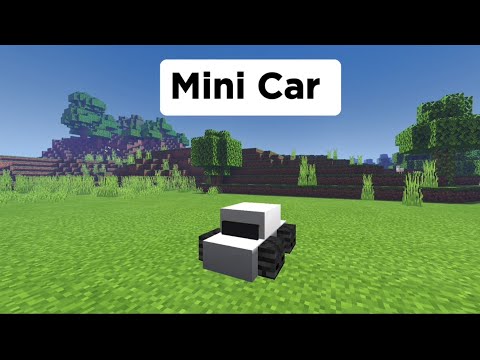 Mini Car in Minecraft.