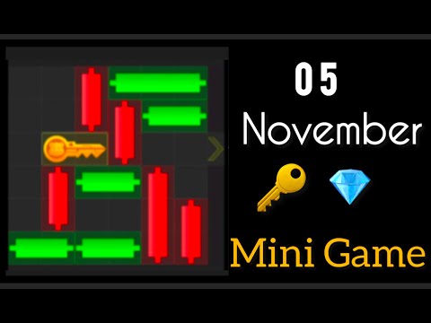 5 November Hamster Kombat Mini Game Puzzle Solved| Hamster Kombat Mini Game #hamstercombat #minigame