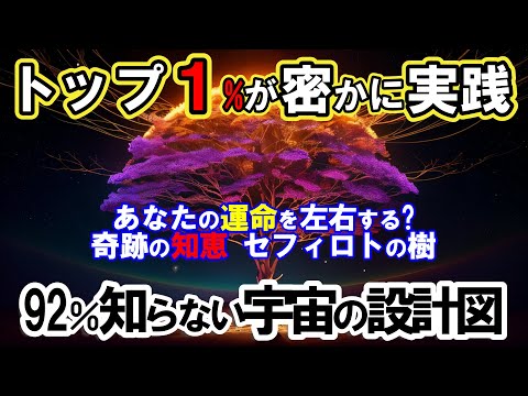 【2ch不思議体】スピリチュアルの原点・神の設計図カバラ セフィロトの樹・生命の樹を徹底解説！全人類の運命を左右する知識とは？【スレゆっくり解説】