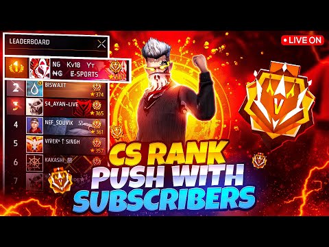 LIVE ON 🔴❤️ PLAYING WITH SUBSCRIBERS ❤️ CSR PUSH ❤️ Live Telugu #dfg #kv18 #nonstopgaming