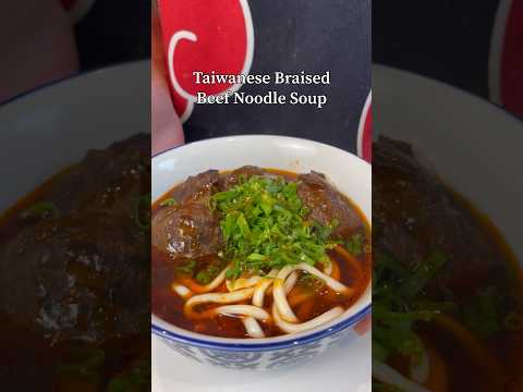 Taiwanese Braised Beef Noodles