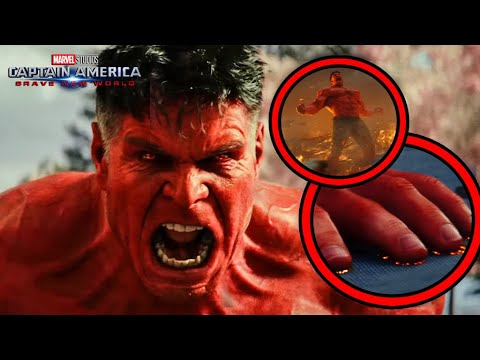 CAPTAIN AMERICA BRAVE NEW WORLD 2nd TRAILER EASTER EGG BREAKDOWN