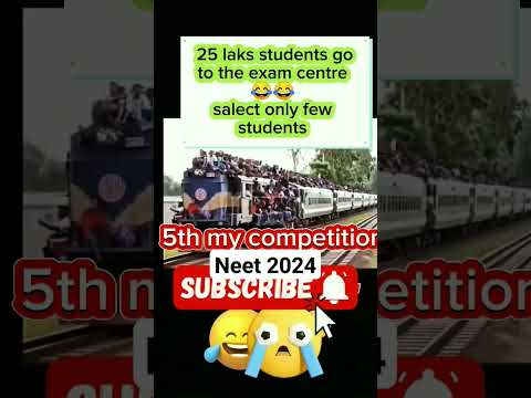 neet 2024 exam centre train 🤓#viral #shorts #neet2024