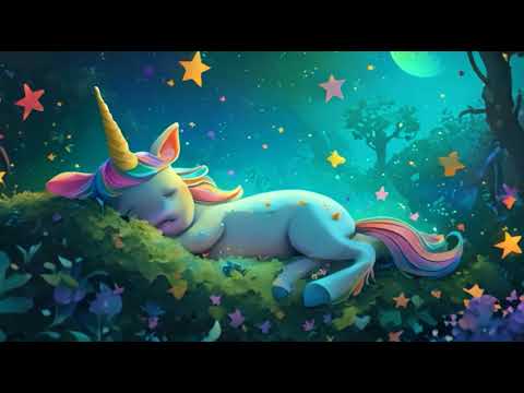 falling asleep in 3 mins | Lullabies with a Sleeping Rainbow Unicorn