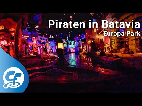 Piraten in Batavia front seat on-ride 5K POV @60fps Europa Park Pirates