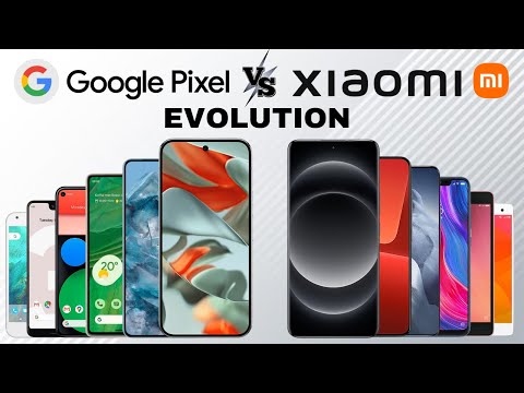 Google Pixel Evolution Vs Xiaomi Mi Series Evolutiion