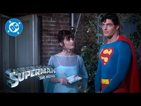 Superman: The Movie - Lois Lane Interviews Superman | Super Scenes | DC