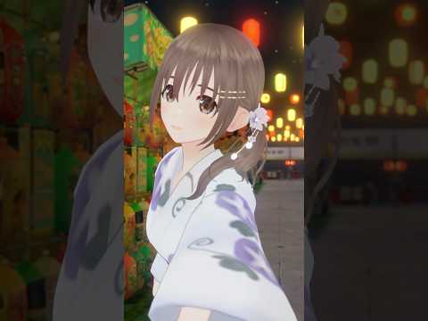 似合ってるかな？ #夏祭り #デート #vtuber #shorts #vlog #藤宮コトハ #浴衣女子