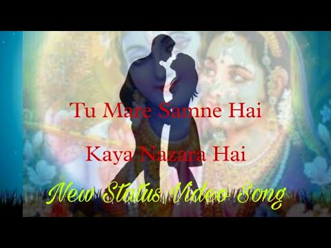 Tu_mare_samne_hai_kaya_nazara_hai || (Jaana_Janna) || Black_Screen layrics_status song ||