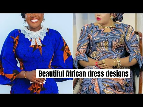 BEAUTIFUL STUNNING DESIGNS OF AFRICAN DRESS DESIGNS FOR LADIES