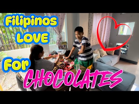 Filipinos LOVE chocolates especially AJ 🤣🤣￼