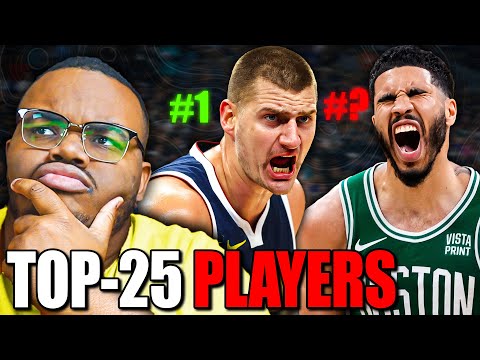 Ranking The Top 25 NBA Players (2024-25 Season)