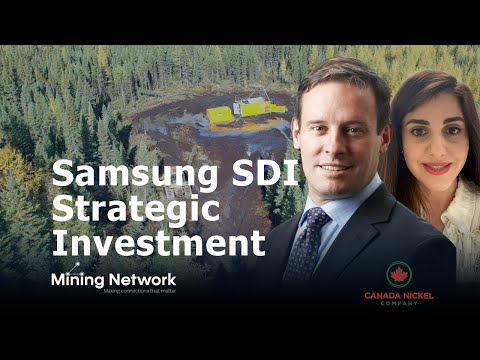 Canada Nickel, Samsung SDI want in on the action