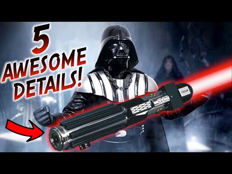 Darth Vader's Ep3 Neopixel Lightsaber is Surprising! (DV3 from Vader's Sabers)