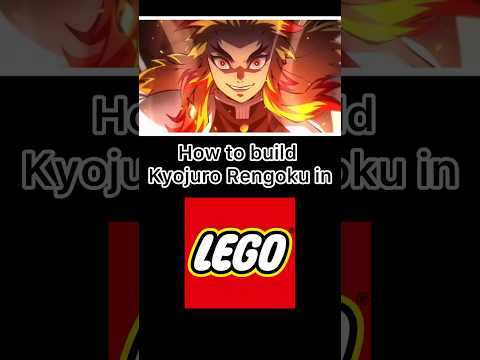 How to build Rengoku Kyojuro from #demonslayer in #lego ! #anime #kimetsunoyaiba #rengoku