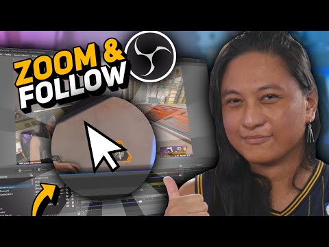 How To Make OBS ZOOM And FOLLOW Your Mouse Cursor!