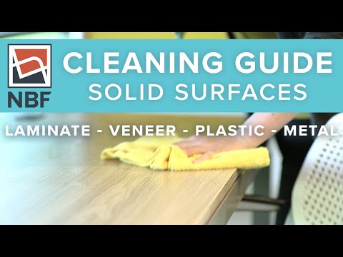 How To Clean Solid Office Surfaces | Cleaning Guide | National Business Furniture